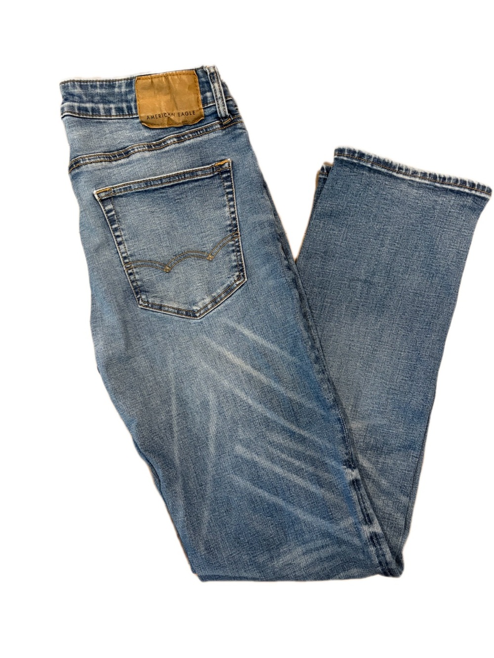 American Eagle Outfitters Medium Wash Straight Leg Jeans